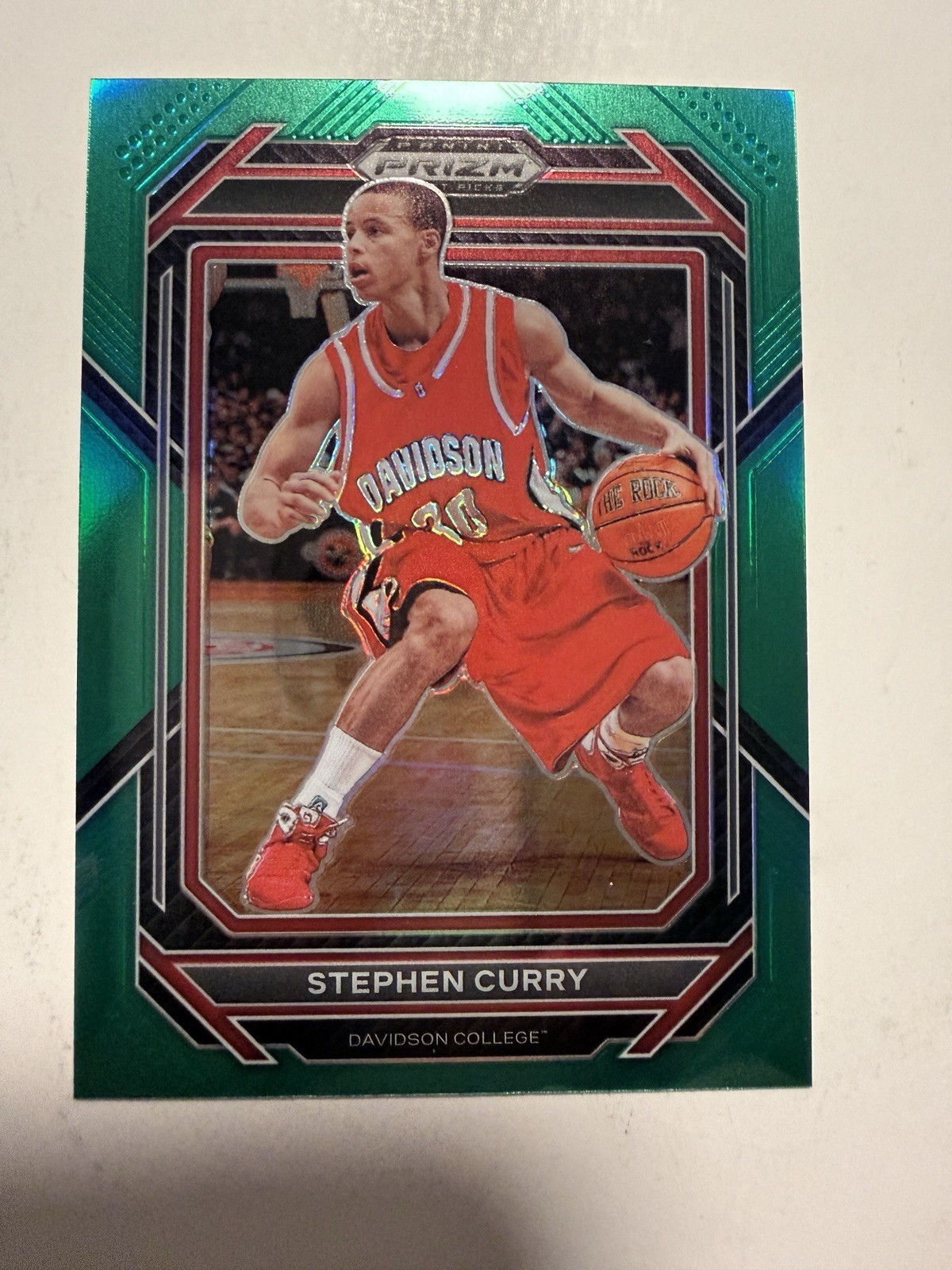 2023 Prizm Draft Picks Stephen Curry Green Prizm #53