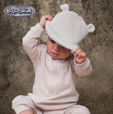 Organic Baby Bear Beanie Knit Hat Winter Cap Beechfield B340A 4 Colours