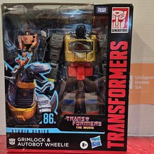 Hasbro Transformers Grimlock & Autobot Wheelie Studio Series 86-06 Transforming