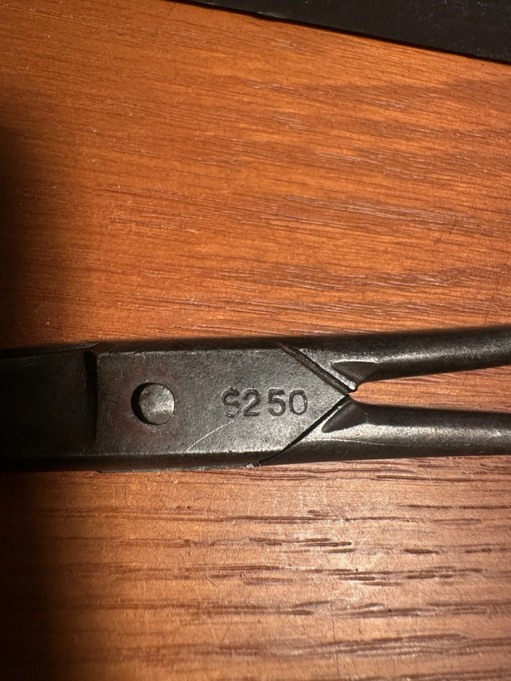 Vintage Mid Century Herder Solingen Germany Scissors 8” S250 Tailor Sewing - Image 2 of 3