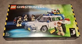 2 Lego Sets BTTF Delorean and Ghostbusters 21108 and 21103