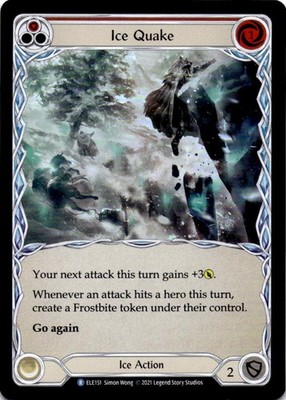 Ice Quake (Red) NM (Foil) Rare Tales of Aria Flesh and Blood