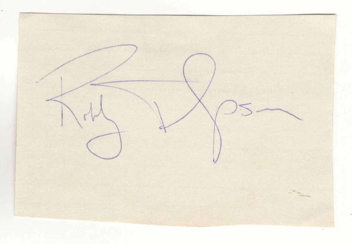 Robby Thompson MLB Original Autographed Items for sale | eBay