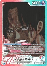 PORTGAS.D.ACE (002) (ALTERNATE ART) OP13-002 CARRYING ON HIS WILL NM One Piece