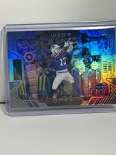 2022 Panini Playbook - Wide Open Gabriel Davis #WO-22 Green /25