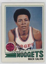 1977-78 Topps White Back Mack Calvin #96 0qr0