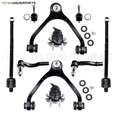 For 2005-2011 Ford Crown Victoria 10x Front Control Arm Tie Rod End & Wheel Hub
