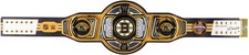 Tuukka Rask Boston Bruins Signed WWE Legacy Belt w/2014 Vezina Insc - LE 5