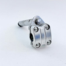 Old School BMX Stem Silver Neck 21.1 mm 4 Bol...