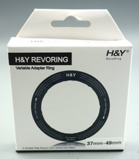 H Y Filters REVORING 37-49mm Variable Adapter f/ 49mm Filters NIB