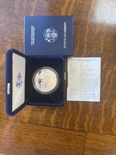 2001 PROOF SILVER EAGLE