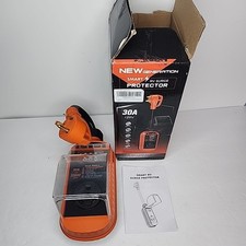 Portable Rv Surge Protector, 50 Amp Rv Circuit Analyzer, 16000 Joules Surge G...