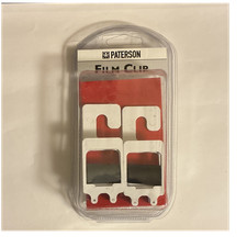 Paterson White Film Clips/Hangers Set 2-Pack