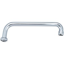 Central Brass SU-363-JA Chrome 10" Swivel Tube Spout With Aerator