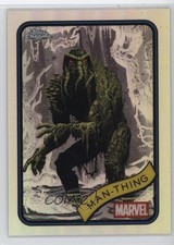 2025 Topps Chrome Marvel Comics Refractor Man-Thing #31 1u4