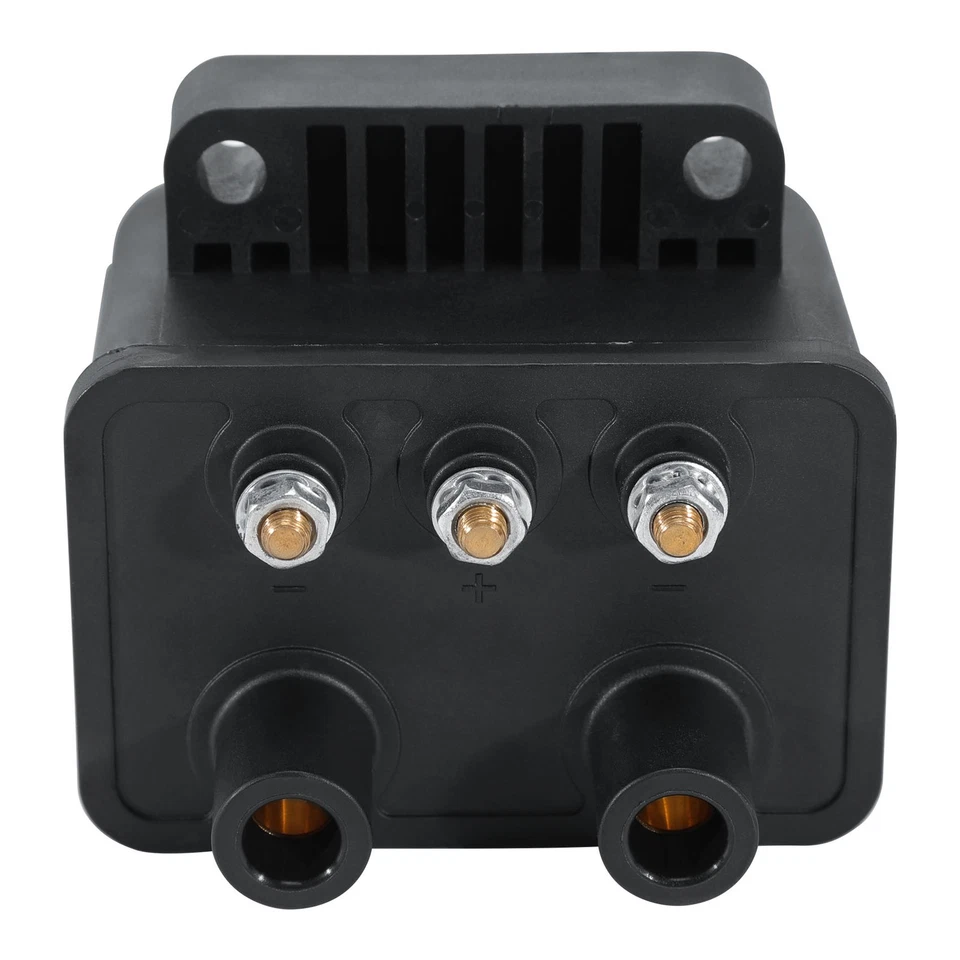 Cola de bobina de 3 ohmios Single Fire apta para Harley Davidson Bobber Chopper 53-434 Foto 2 de 4