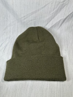 Converse All Star Chuck Taylor Cuffed Beanie Green Olive EUC  display picture 3