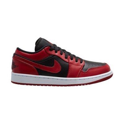 Mens Air Jordan 1 Low_Gym Red/Black-White 553558-606   Shoe