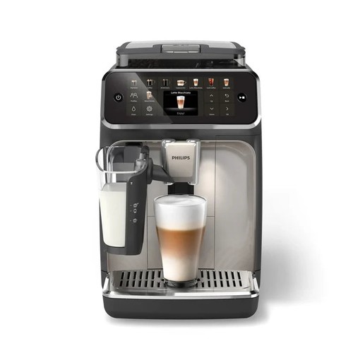 Philips 5500 LatteGo Automatic Espresso Machine, Chrome | 20 Recipes | EP5544/94