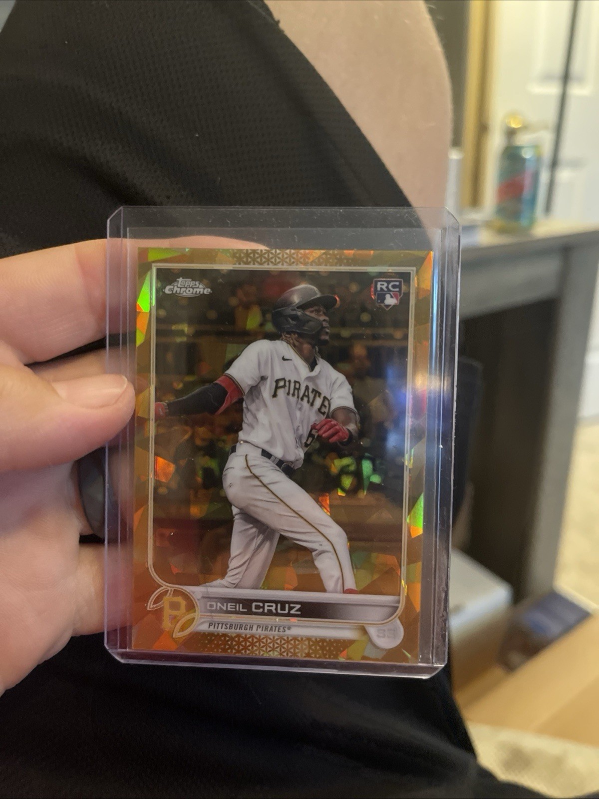 2022 Topps Chrome Sapphire Edition Oneil Cruz #537 Gold /50 (RC)