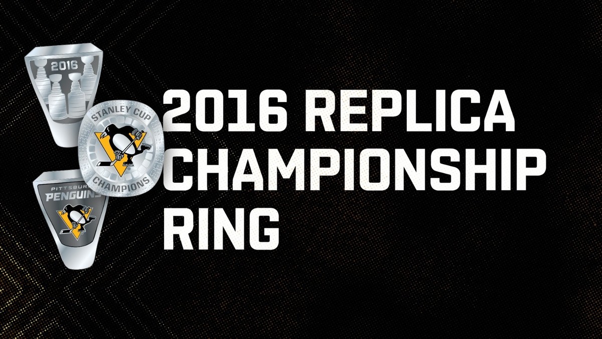 NFL ピッツバーグ・ペンギンズ 記念 2016 Pittsburgh Penguins Replica Championship Ring SGA Giveaway 1