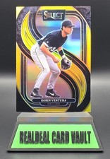 2025 Panini Select Robin Ventura GOLD Prizms Premier SP 05/10 ~ White Sox #109