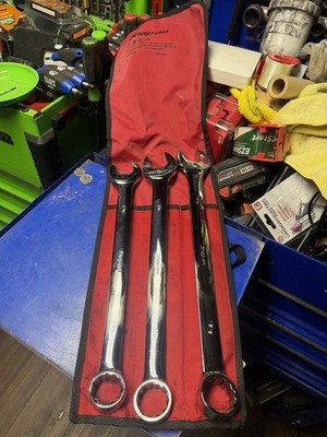 Snap-on  SOEX703K1 12-pt Flank Drive Plus Wrench Set 1 3/16'' 1 1/4'' 1 5/16''