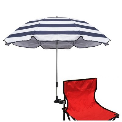 Clamp Umbrella 46 Inch UV Protection Chair Clip Sunshade | eBay