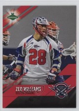2019 Parkside Major League Lacrosse Zed Williams #120 0o1d