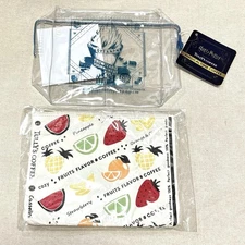 Harry Potter Set Tully'S Coffee Pouch Flat Fruit Movie Merch Goods USED K