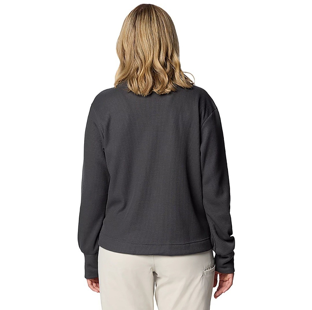 NEW! Columbia Sportswear Women's Holly Hideaway Waffle Cardigan Size GRAY XL thumbnail 2