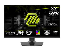 MSI MAG 322URDF E16 32-Inch 4K UHD IPS, Eye care, AI vision, Black - Refurb
