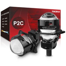 3.0 Bi Led Projector Lens 100w 6000k Lhd Car Headlight Kit Universal Retrofit