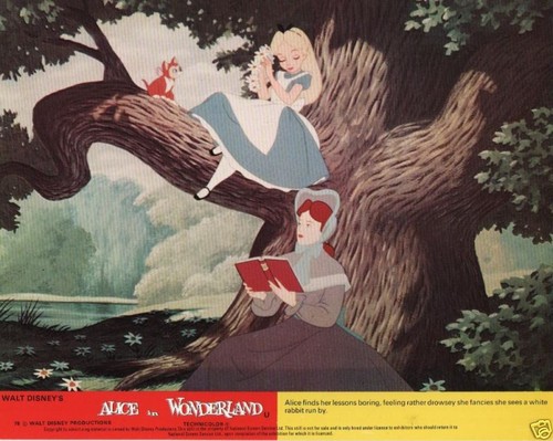 Alice In Wonderland lobby cards - Disney - uk set of 8 mini stills - Picture 6 of 8