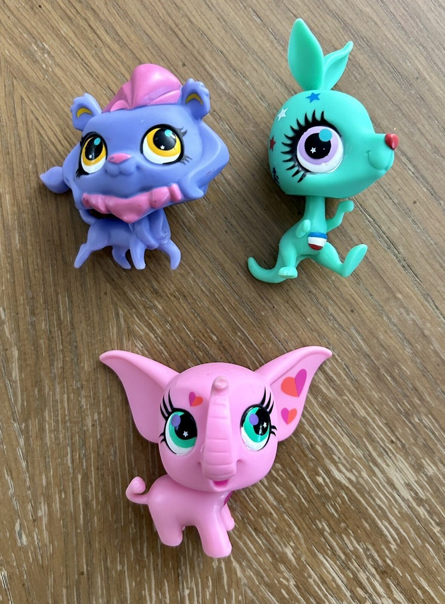 Littlest Pet Shop LPS Circus Performer Pets #2842 #2843 #2844 Lion
