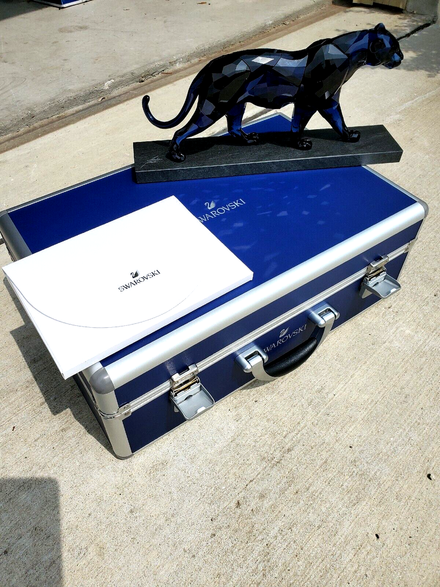New Swarovski Blue 15 inch LIMITED, Signed,Authenticated