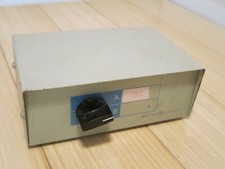 Vintage VGA HD15 2 Way Data Transfer Switch Box Female Port PC Mac Video Monitor