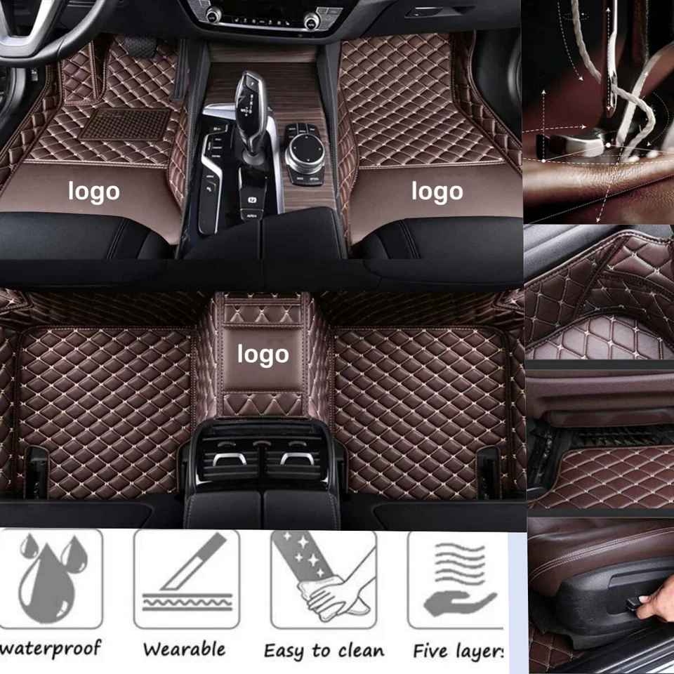 Alfombrillas de coche personalizadas impermeables para todo tipo de clima INFINITI Q40 Q50 Q60 Q70L Foto 4 de 4