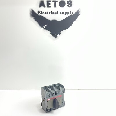 ABB OT125F4N2 Disconnect DIN Rail mount 4 Pole 125A 750V