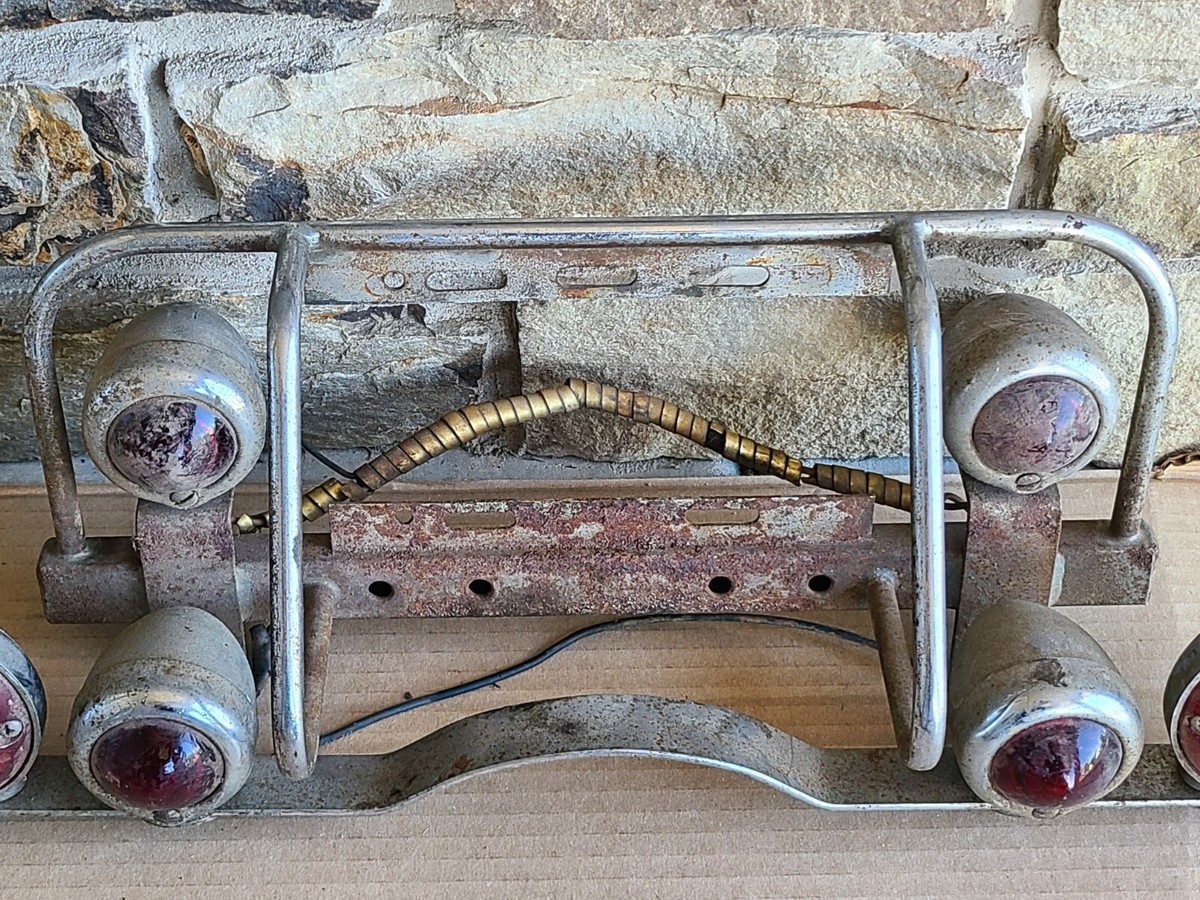 Vtg Harley Davidson Shovelhead Panhead FL FLH License Plate Light