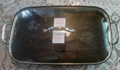 Princess House Antihaftbeschichtete Doppel Brenner Grillplatte 6611 - Bild 2 von 3