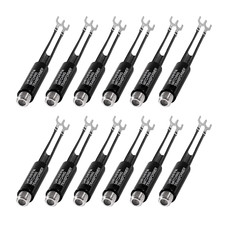 Matching Transformer 12Pcs UHF/VHF/FM Balun Antenna Transformer 75 Ohm to 300 Oh
