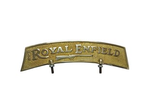 royal enfield mudguard logo