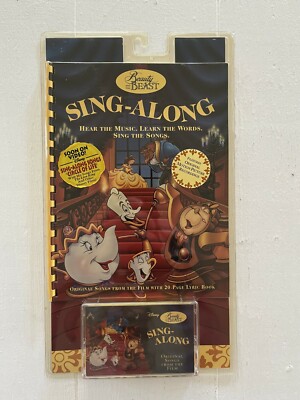 BEAUTY AND THE BEAST Disney Read Along Book Cassette Tape BRAND NEW ...