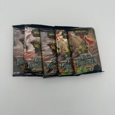   World Of Warcraft Tomb Of The Forgotten 5 Booster Pack LOT White Camel LOOT   