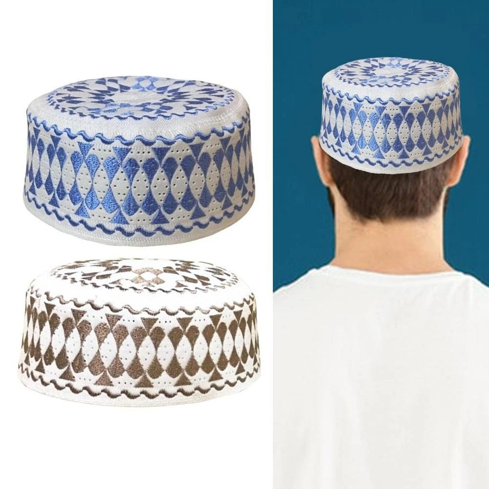 Saudi Arabia Clothing Head Wear Turban Beanie Cap Men Muslim Hat
