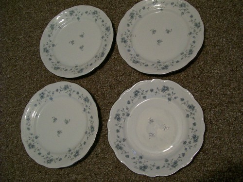 Johann Haviland 10" Speiseteller Blue Garland Bavaria Germany - Bild 2 von 9