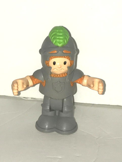 FISHER PRICE LITTLE PEOPLE BENDABLE POSEABLE KNIGHT CASTLE KINGDOM BOY