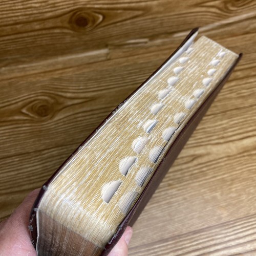 1990 NIV The Holy Bible Zondervan Red Letter Edition Giant Print Bonded Leather - Bild 5 von 17
