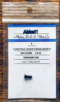 OS Max #24081300 Throttle Lever Fixing Screw (for LA10 ~ 10H Carb   